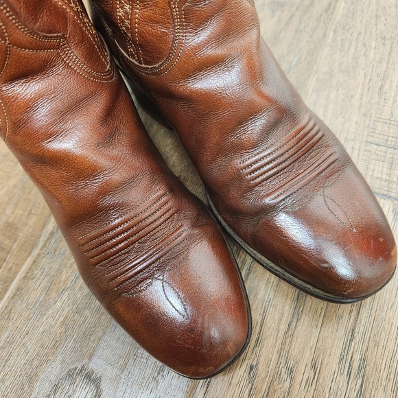 LUCCESE western topstitch design boots - Picture 8 of 15